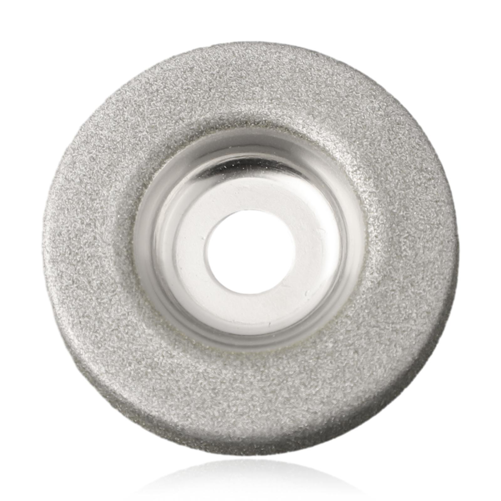 

50mm Diamonds Grinding Wheel Cup Emery Milling Cutter Circle Ener Stone Sanding Bits Grinder Rotary Tool Power Tools 320 Grit