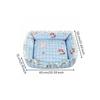 Soft Pet Bed with Raised Sides Cozy for Everyday Napping