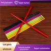 Luminous Colored Maple Wood Drumsticks with Nylon Tips - Beginner Model
