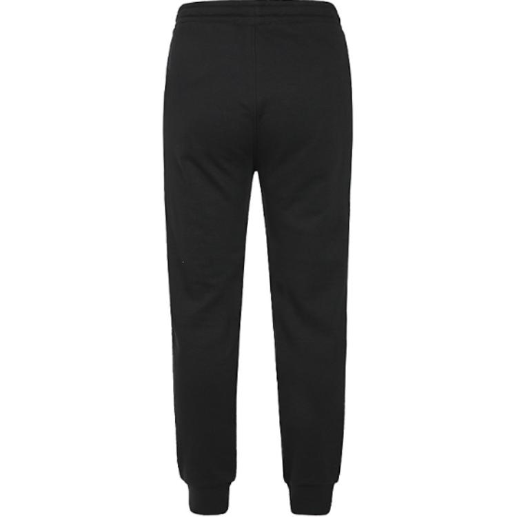 Adidas Neo Lifestyle Casual Series M Fav Cf Track Letter Fashion Versatile Cuffed Knitted Sports Pants Men Bottoms Black CV8134