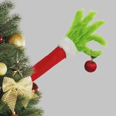Ciondolo Braccio Mostro Verde Grinch Decorazione Natalizia