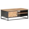 Coffee Table 90 X 50 X 35 Cm Solid Acacia Wood