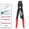 1Pcs Ratchet Crimping Tools Pliers Hs-16 Japanese Style Crimping Piler For Terminal 1.5-16Mm² Crimping Pliers