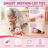 Bite-Resistant Cat Electric Jumping Ball Teeth Cleaning Automatic Interactive Cat Toy USB Rechargeable Electric