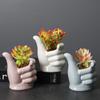 Garten Terrassen Pflanzen Topf für Sukkulente Aloe Vera Kaktus Langlebig Exquisit Keramik Blumentopf Wasserdicht Anti Verformbar