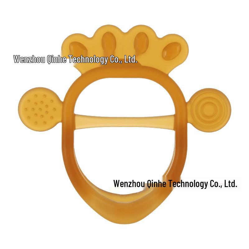 Silicone Teething Wristband for Infants & Toddlers - Anti-Biting, Food-Grade Chewy Toy & Hand Cover.