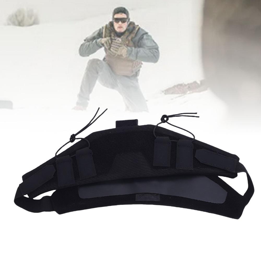 

Thickened Protective Neck Pad Windproof Neck Gaiter Durable Neck Protector Camping чёрный