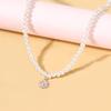 Pearl Neck Chain Wholesale European and American Pendant Jewelry Alloy Sun Niche Light Luxury High-end Sweater Necklace Women