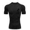 Dragon  Men's Sports T-shirt Training Fitness Compression Short Sleeve Rashguard for Men Athletic Tees Workout T-Shirt
