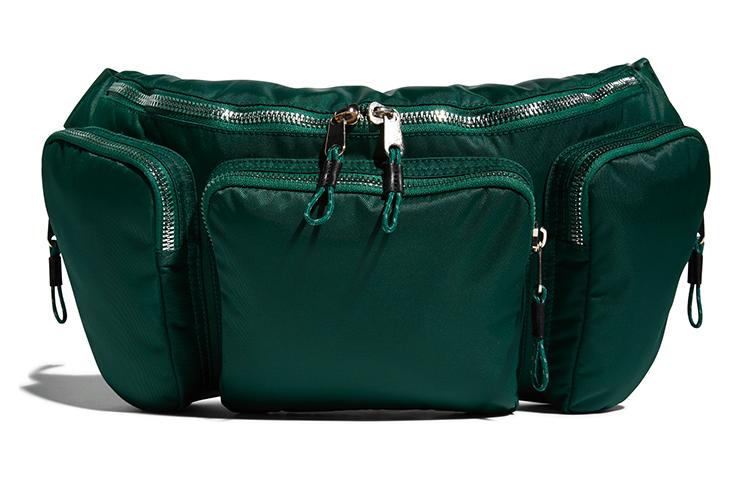 Adidas Polyamide Fanny Pack Regular Unisex Dark Green GV0005