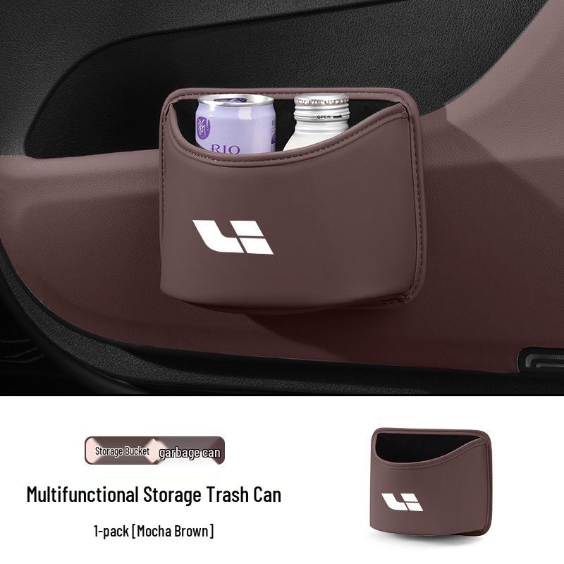 Ideal MEGA Multi-Functional Car Storage Trash Can for Rear Seat Interior