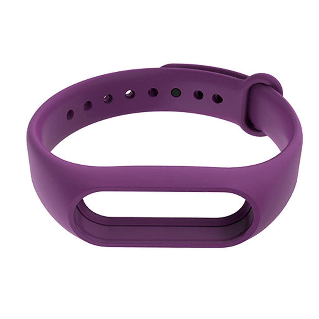 Ersatz für MiBand2 TPU Armbandriemen Einfarbiges Armband Ersatzzubehör
