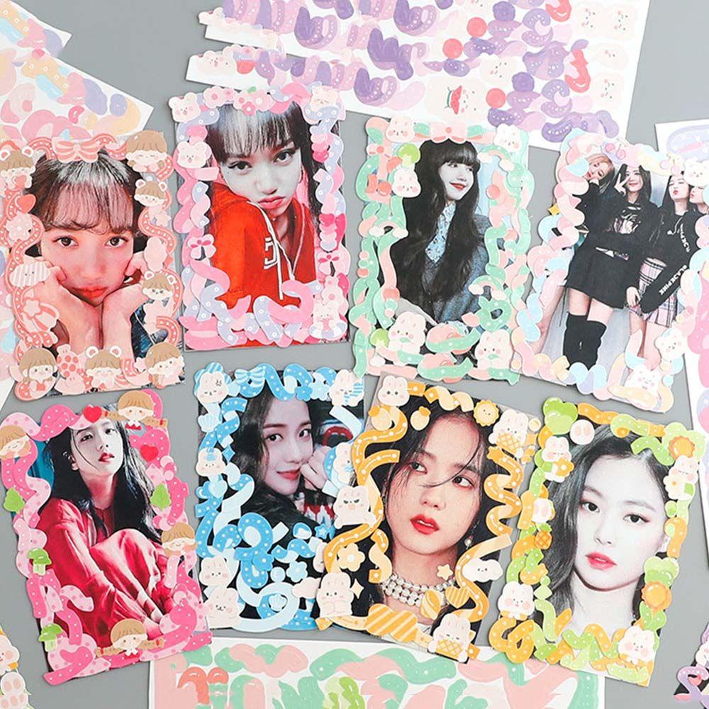

Self Adhesive Decorative Stickers Hand Account Decoration Stickey Stationery Ribbon Stickers Set B