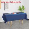 Peva Disposable Solid Color Tablecloth With Dustproof And Oilproof Features For Party And Home Use