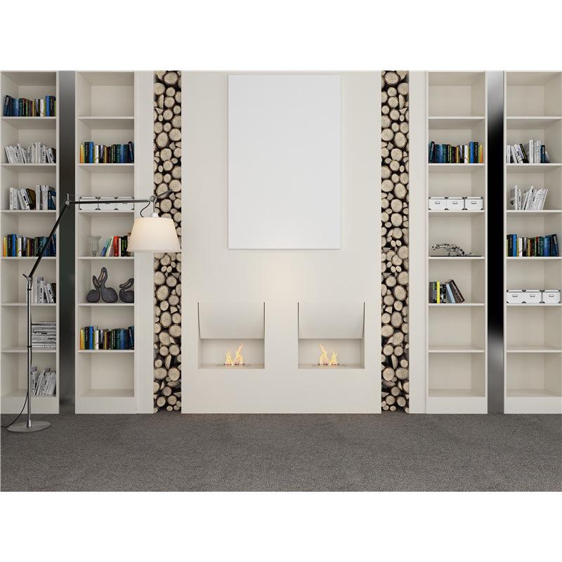 High-Definition Douyin-Moderator-Hintergrund: Bücherregal Bürodeko