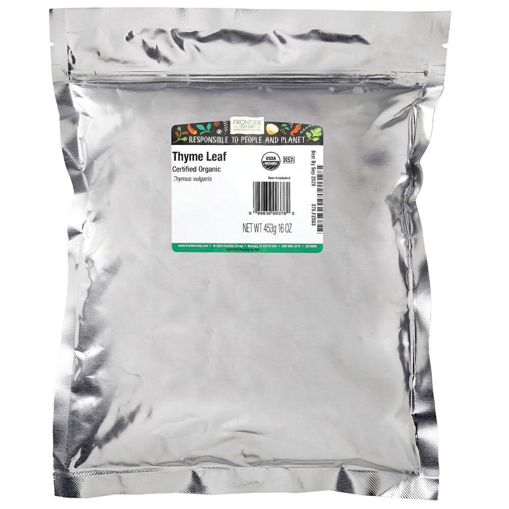 Frontier Natural Products Thyme Leaf, 16 Oz (453 G)