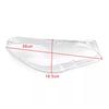 Artudatech 2PCS Front Headlight Lens Cover LampShade L&R For BMW 5 F10 F11 F18 10-13 Car Accessories