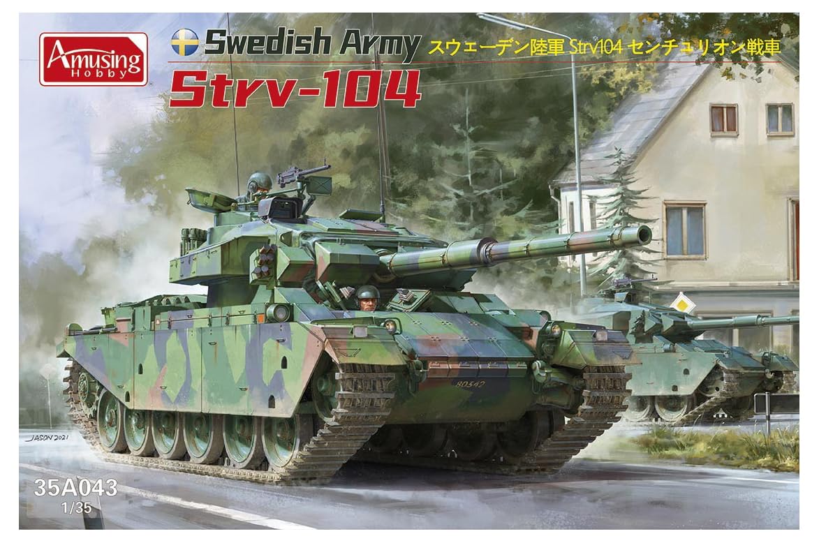 

Amusing Hobby 1/35 Шведский Strv104 Пластиковый набор-модель AMH35A043