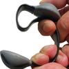 Korallenperle Kabel Drop Clip Halter Schreibtisch Silikon Beschwert Kabel Organizer Klemme Tisch Abnehmbar Schreibtisch Draht Haken Halter für Home Office USB-Ladegerät
