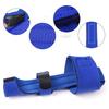 Attelle de correcteur de doigt en Nylon polyuréthane aluminium, sangle fixe de doigt réglable pour la récupération