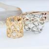 1/4Pcs Alloy Circle Scarves Brooch Pins Metal Heart Hollow Out Silk Scarf Buckle Ring Clips For Women Girls Clothing Accessories