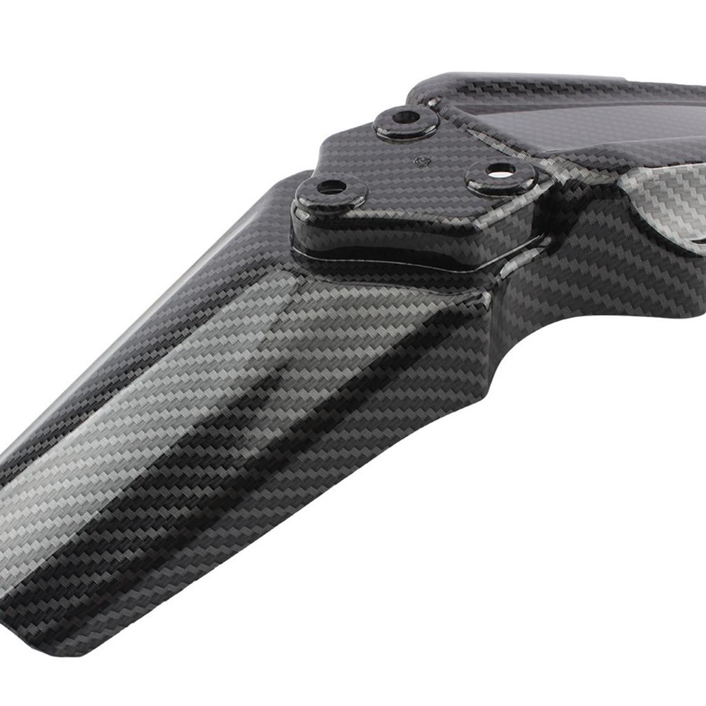 Dirt Bike Front Mud Guard Protective Carbon Fiber Stylish Look Splash Guard for Off Road Bike