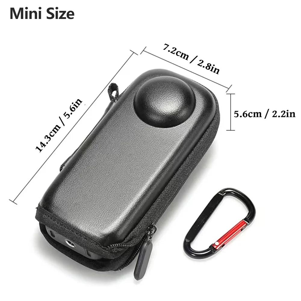 

Сумка для хранения, дорожный мини-защитный чехол для переноски, твердый корпус, портативная коробка для экшн-камеры Insta360 X4 Insta 360 X3, аксессуары For Insta360 X4