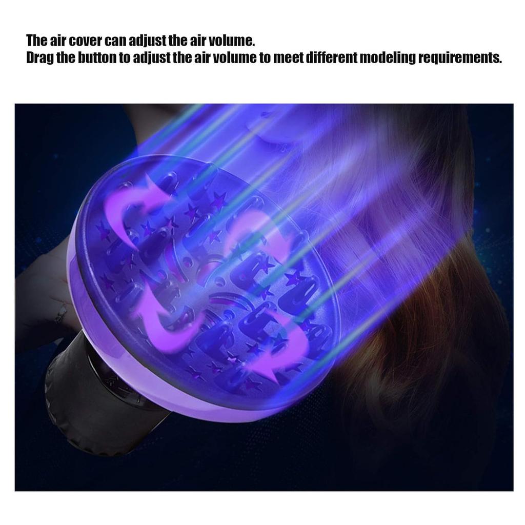 Universal Hair Diffuser, Professional Diffuser Hair Dryer Attachment for 2.75 inch Blow Dryer and Volumizing, Diffuser Attachment for Hair Dryer,
