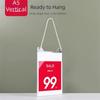 A5/A4/A3 POP Display Sign Holder Frame Acrylic Hanging Price Label Holder Advertising Window Billboard Poster