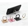 Creative Square Phone Ring Holder With Zinc Alloy Ring For Universal Smartphones