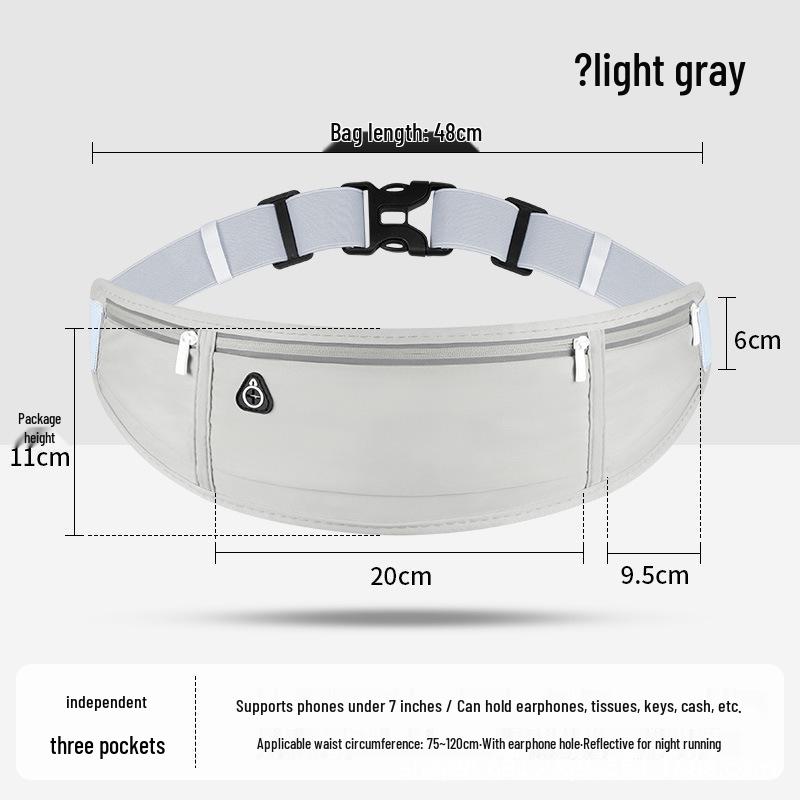 Waterproof Unisex Sports Waist Bag for Running, Travel, Fitness & Hiking