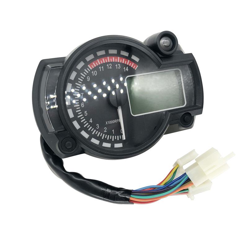 Digital Speedometer Odometer Tachometer For KOSO RX2N Motorcycle Dashboard With Sensor Cable