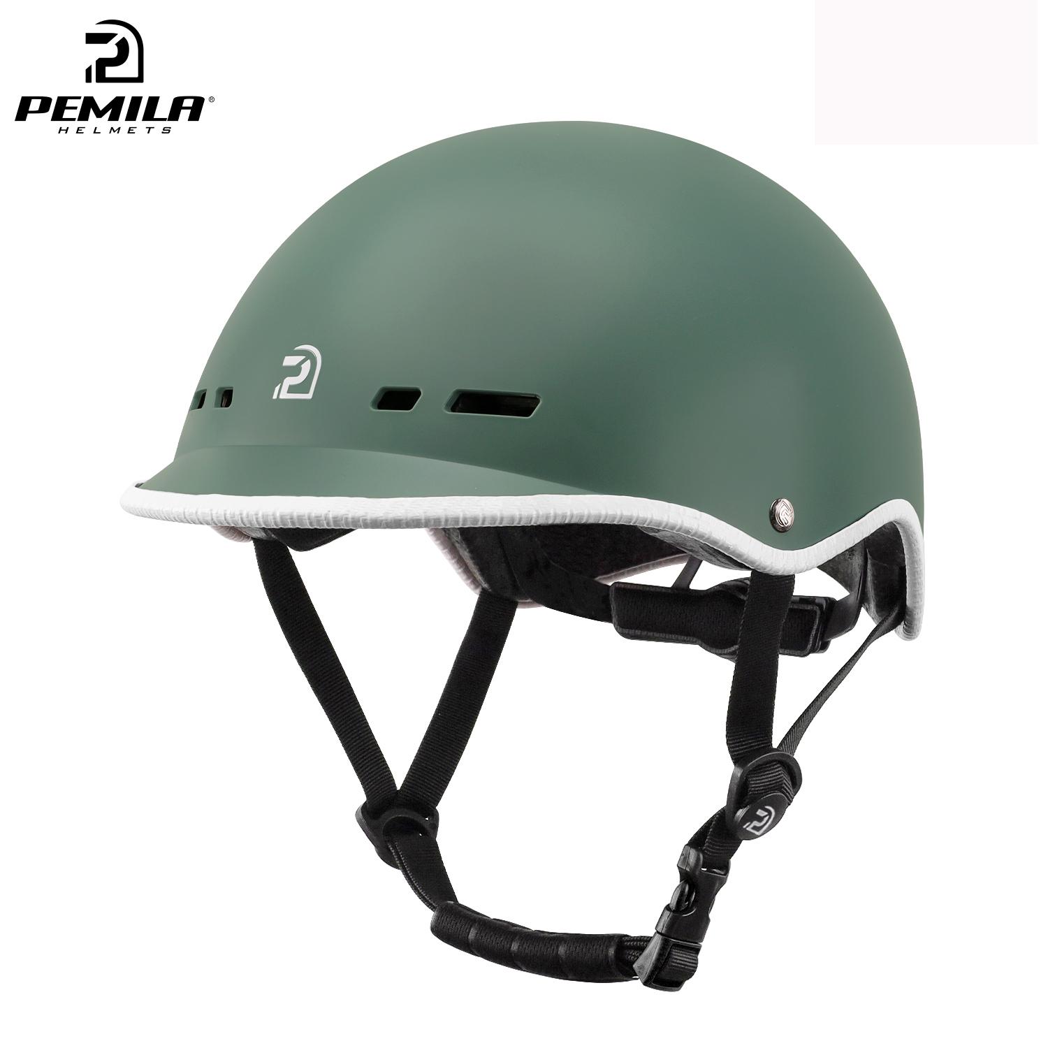 Pemila Urban Commuter Bike Helmet Adult Cycling Helmet Adjustable Bicycle Cycling Helmets Scooter Skate Roand Mtb Riding Helmet L