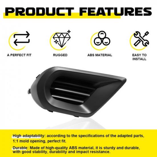 Front Fog Light Lamp Cover Bezel Right Fits Subaru 2014 - 2016 Forester 2.5i EXV