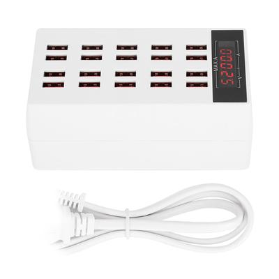 20 Port Charger USB Charging Station Intelligent Distribution 100W for Tablet  Mobile Phone
