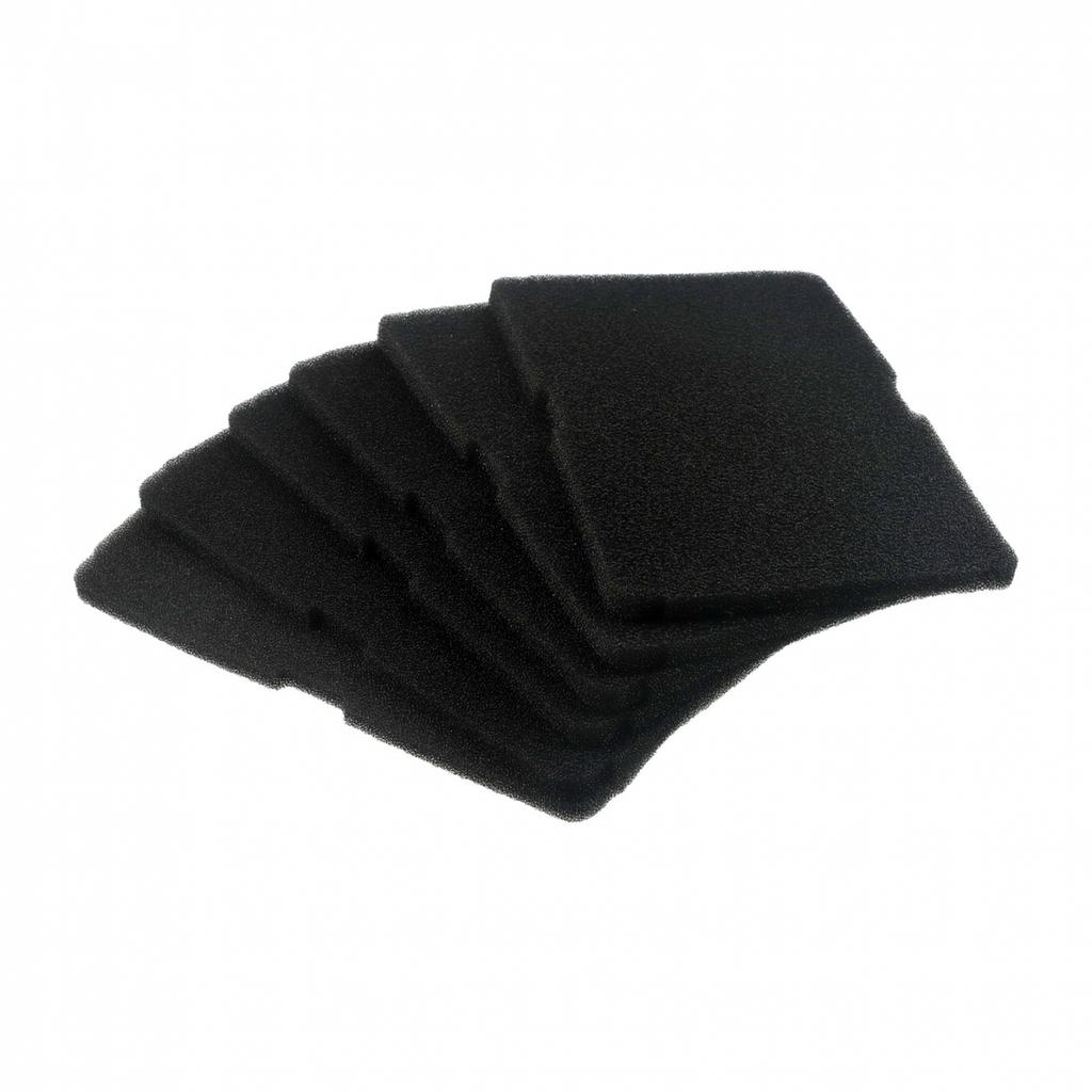 Dryer Filter Replacement 6pcs Black Sponge for DSX83410W For DE8635RX