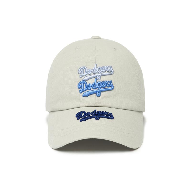 MLB Cotton Baseball Caps Unisex White Fashion 3ACPLA02N-07GRS