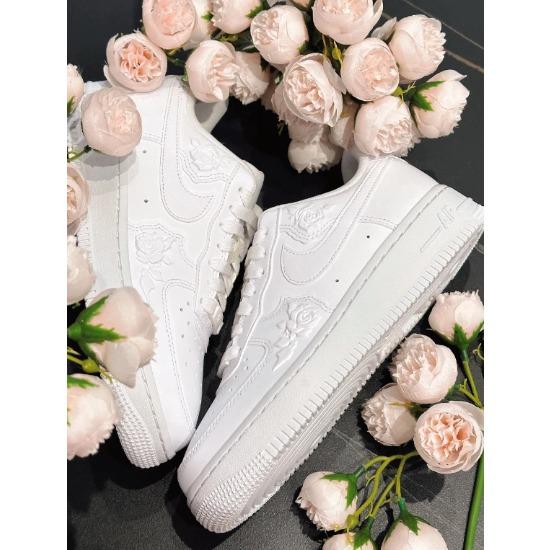 Nike Air Force 1 Low Weiß Rosen HF2016-100 Damengrößen