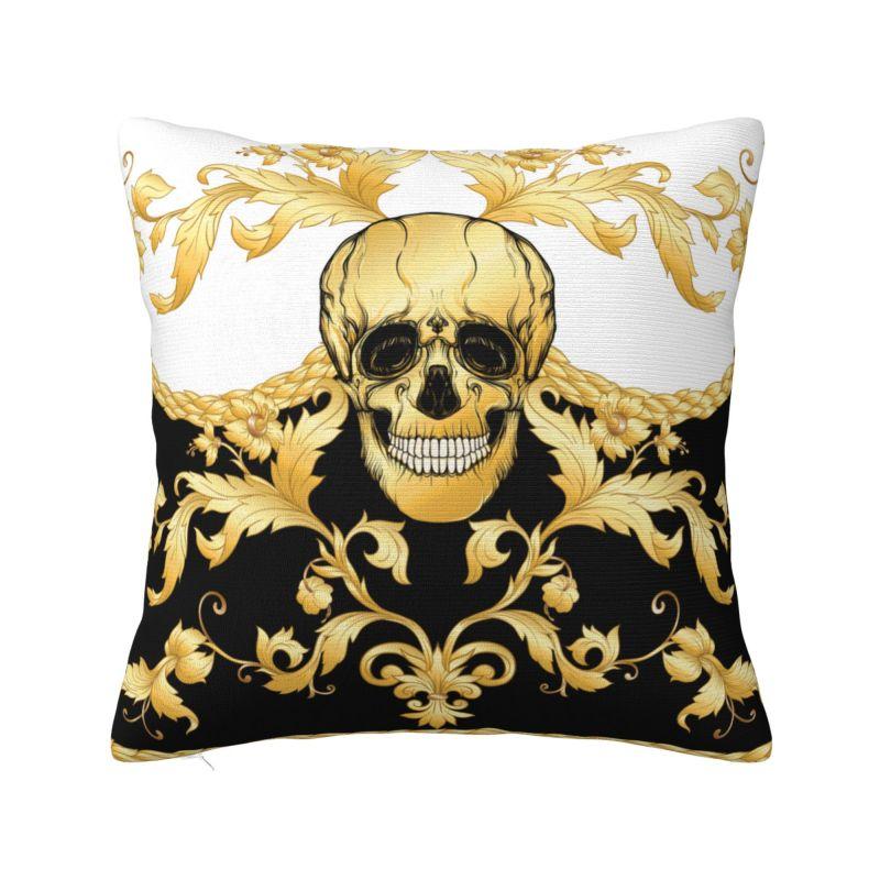 Barockes Blumenmuster Kissenbezüge Europäischer Rokoko Stil Weiche Niedliche Kissen für Sofa Heimdekoration