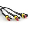 Raptor Conversio Grille Grill W/F&R/LED Wire Harness Cable For Ford F-150 F150