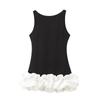 Sequin Sleeveless Slip Mini Dress A-line Flared Hem Party Outfit
