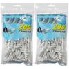Pure Slim 063342 Charcoal Filters for Rolling Your Own 200 Filters of Cigarettes, (Pack 2)