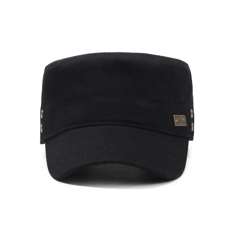 Men's Flat Top Cap Outdoor Fishing Cap Spring Autumn Cap