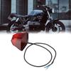 Motorcycle Safety Lighting Signal Brake Tail Light with High Efficiency Easy Installation for Improved Aesthetic Appeal