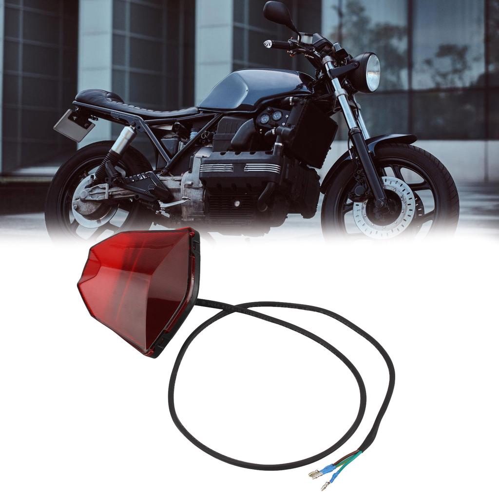 Motorcycle Safety Lighting Signal Brake Tail Light with High Efficiency Easy Installation for Improved Aesthetic Appeal