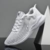 Men's Shoes Sports Shoes Summer Hollow Mesh Breathable Running Shoes Large Size Hole Shoes Single Mesh Sandals Inner Height Increase Shoes