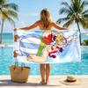 Asciugamano da Spiaggia Moda Asterix & Obelix Asciugamano Portatile Morbido Asciugatura Rapida per Nuoto Campeggio Vacanze