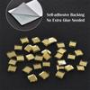 3 Roll Square Decal For Glass Mosaic Tiles Self Adhesive Wall Sticker Home Decor