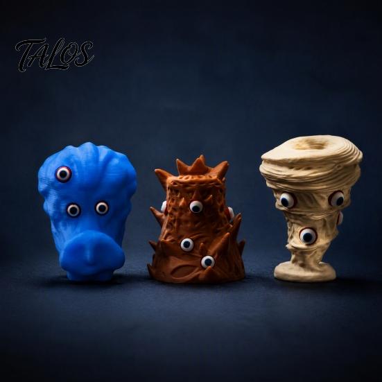 Unique 3d Printed Texture Toys 3D Storm Tornado Hurricane Figurine, Natural Disaster Toy with Creative Relief Figures Soft for Desk, Decompression