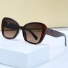 New Sunglasses Fashionable Square Street Photo Woman High-grade Cat's-eye Trend Sunglasses